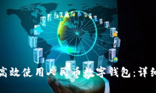 如何高效使用人民币数字钱包:详细指南